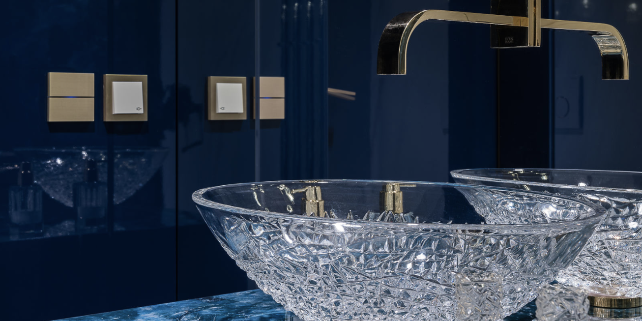 Łazienka z Basalte KNX